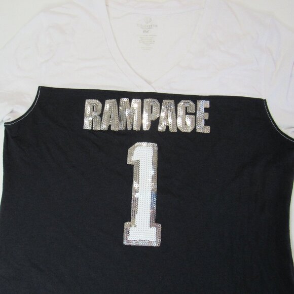 Colosseum Own The Stands Women's San Antonio Rampage Long Sleeve Shirt Size XL - Picture 3 of 8